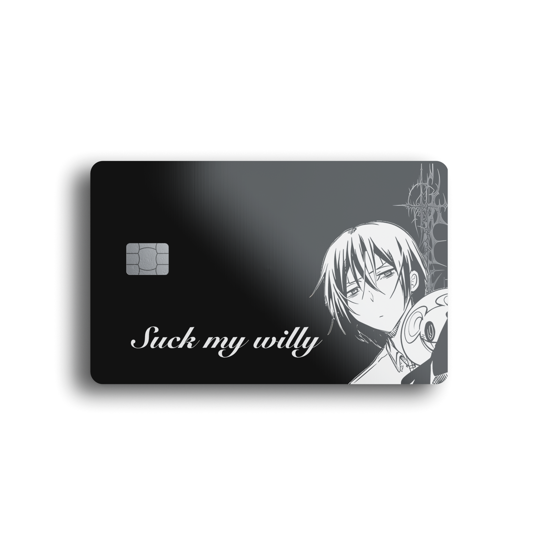 Dark Humor Manga Card Skin